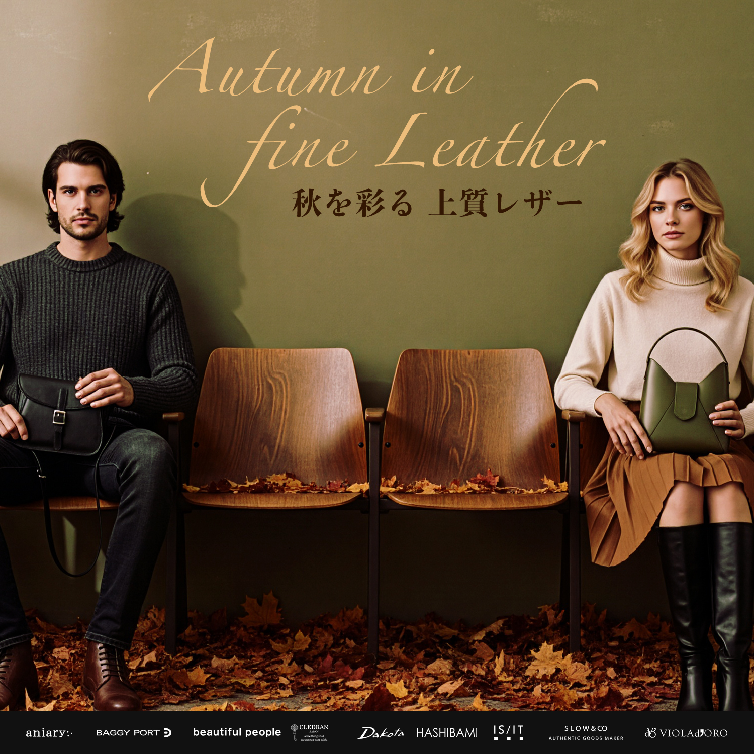 秋におすすめの上質なレザーアイテムを厳選。