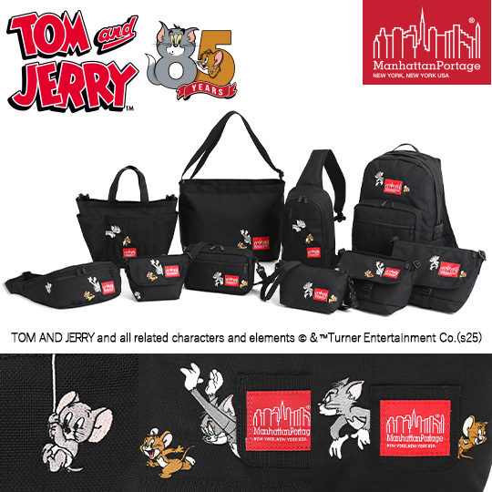 【Manhattan Portage】「トムとジェリー」と初めてタッグを組んだ限定モデル！